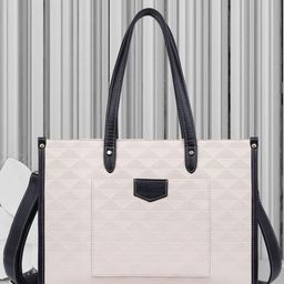 Womanix PU Handheld Bag with Quilted-49