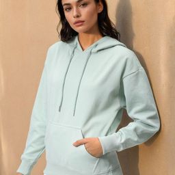 Dogman Women Oversized Hooded Pullover-image-15