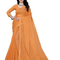 Pemal Designer Embellished Beads and Stones Organza Saree-picture-37