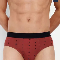 LOGGERHEAD Pack of 2 Printed Cotton Hipster Briefs LHPB008-NAVYBLUE-ORNAGE-image-46