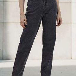 RIVI Women Comfort Boyfriend Fit High-Rise Stretchable Jeans-image-52