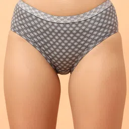 TrybeX Printed Pure Cotton Breathable Hipster Briefs SC-WP-Care-Grey-picture-13