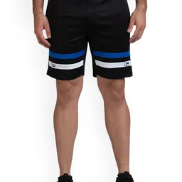 Black Panther Men Colourblocked Dri-FIT Sports Shorts-image-16