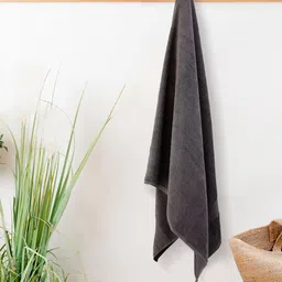Layers Grey Pure Cotton 450 GSM Bath Towel-image-11