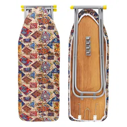 Myntra Elegant Homes Cream-Coloured Set of 1 Regular Ironing mat Organisers image 3