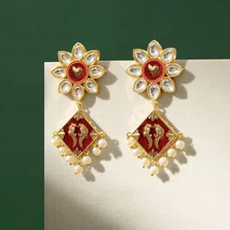 TEEJH Contemporary Drop Earrings-75