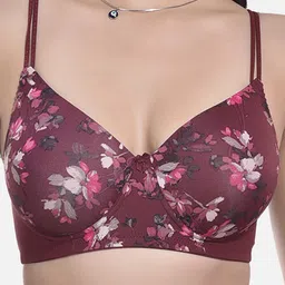 StyFun Pack Of 2 Printed Full Coverage Lightly Padded All Day Comfort Bra image 2