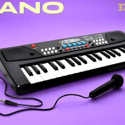 X378 Keys Piano Toy with Microphone, USB Power Cable & Sound Recording Best Birthday Gift for Boys and Girls Musical Instruments Analog Digital Piano-31