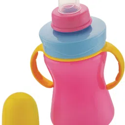 Plastic BPA Free Material Spout Sipper for Infant/Toddler Anti-Spill Sippy Cup with Soft Silicone Spout-330 ML-21