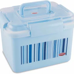- All Days - Big Medical Storage Box - Special Multipurpose Medical, Pill First Aid Box, Jewelry Box, etc - Size Large - Blue Color - Pill Box-image-59