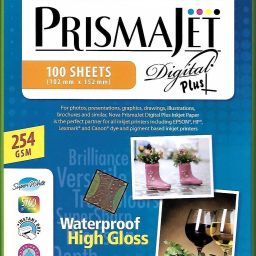 Prismajet Super White Professional Colour Digital Plus - 254 GSM (100 Sheets) Unruled 4 x 6 254 Inkjet Paper-13