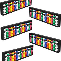 Abacus math learning kit for kids Multicolor 15 rod ( Pack of 5 )-12
