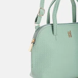 Baggit Geometric Textured Structured Handheld Bag image 4