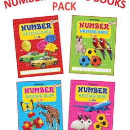 Dreamland Number Writing Practice Books Pack - Writing Practice 1 -10, 1- 20, 1-50, 1- 100-image-20