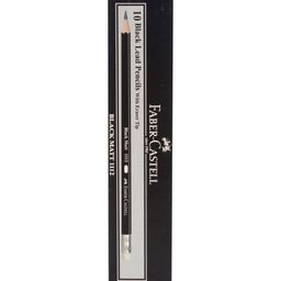 Faber Castell Black Matt 1112 Lead Pencil With Eraser - 10 Pieces-image-20