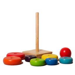 Shumee Rainbow Stacker  Wooden Toy-image-8