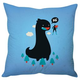Stybuzz Cute Monster Cushion Cover - Blue-image-45