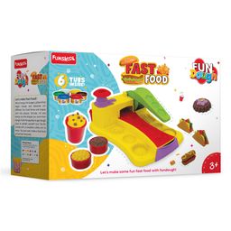 Fun Dough Funskool Toy Fast Food Set - Multicolor-24