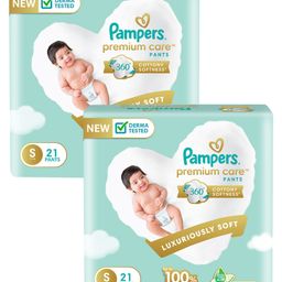 Pampers Premium Care Pant Style Diapers Small - 21 Pieces - (Pack of 2)-image-27