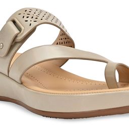 Rocia One Toe Comfort Heels with Laser Cuts image 2