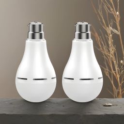 Inverter bulb 12W LED & 2000mAh battery 4hrs emergency light Pack of 2 bulbS580 4 hrs Bulb Emergency Light-image-56