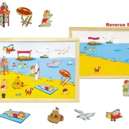 Magnetic Twin Play Tray-The Beach-image-17