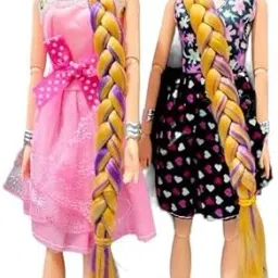 Mona & Donna Doll Set for Girls Kids (6.5 Inches, Multicolour-32