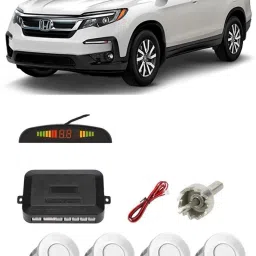 AB166 Silver Car Reverse Parking Sensor with LED Display 4 Sensor A166 Parking Sensor-18