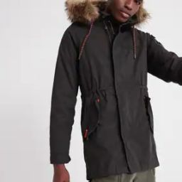 Mountain Rookie Aviator Regular Fit Parka Jacket-image-35