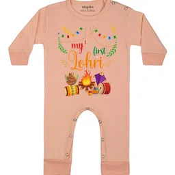 Arvesa My First Lohri Printed Bodysuit-image-63