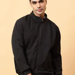 TrybeX Men Windcheater Running Sporty Jacket with Embroidered-image-34