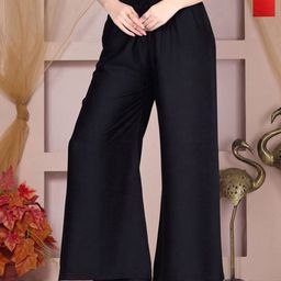 Vivika Women 2 Flared Palazzos-image-43