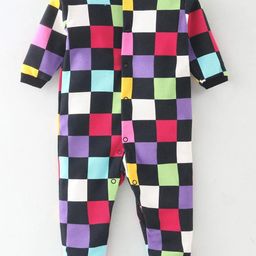 KIDIWAV Unisex Kids Printed Basic Jumpsuit-10