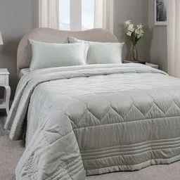 MASPAR Green Self-Designed Double Queen Quilt-image-50