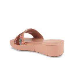 Anouk Colourblocked Block Sandals with Bows image 5