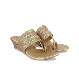 Stylestry Striped Block Sandals-46
