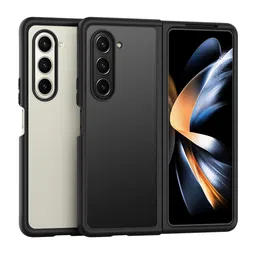 DailyObjects Solid Nimbus Frosted Samsung Galaxy Z Fold 5 Back Case image 5