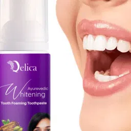 Qelica Ayurvedic Teeth Whitening Foam -50 ml-image-86