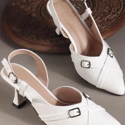 HITWAY Party Stiletto Sandals with Buckles-46