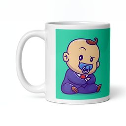 Mr UVD Multi-Coloured Ceramic Cup-image-56