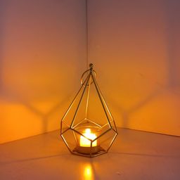 Extreme Karigari Yellow Candle Holder-image-93