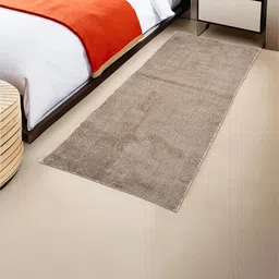 Myntra Elegant Homes Cream Super Soft Anti-Skid Microfiber Rectangular Floor Runner-3