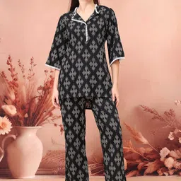 Claura Women Printed Night suit-image-32