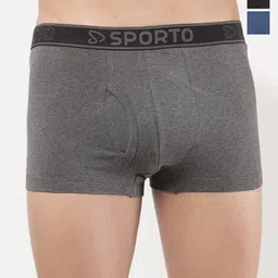 Sporto by Macho Pack Of 3 Cotton Breathability Trunk-picture-9