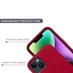 SPRIG Solid Printed iPhone 14 Plus Back Case Mobile Accessories image 2