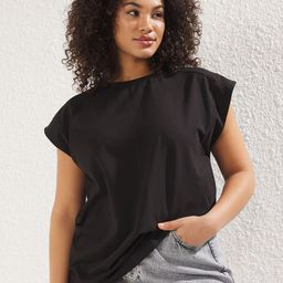 Trendyol Women Striped V-Neck Extended Sleeves Pockets T-shirt-image-87