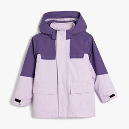 Koton Girls Color-Blocked Hooded Neck Puffer Jacket-picture-25