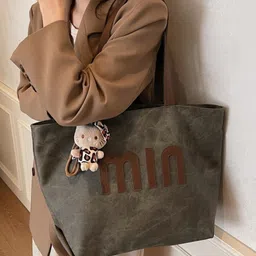 DressBerry Typography Printed Structured Shoulder Bag-10