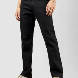 Beyoung Men Charcoal Black Regular Fit Mens Jeans-image-21