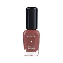 Bella Vita Organic Quick Glam Long Lasting Nail Polish- 10 ml- First Coffee-11